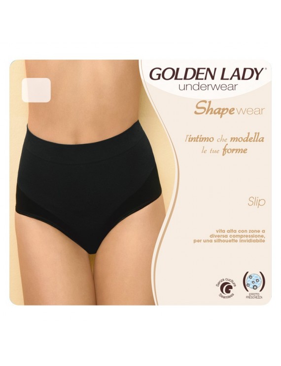 Slip a vita alta modellante Golden Lady | IntimoClaudia.com